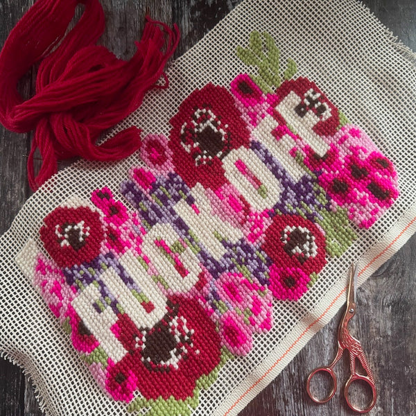 PDF F*CK OFF Floral - Sweary Rude X Stitch PDF Digital Pattern