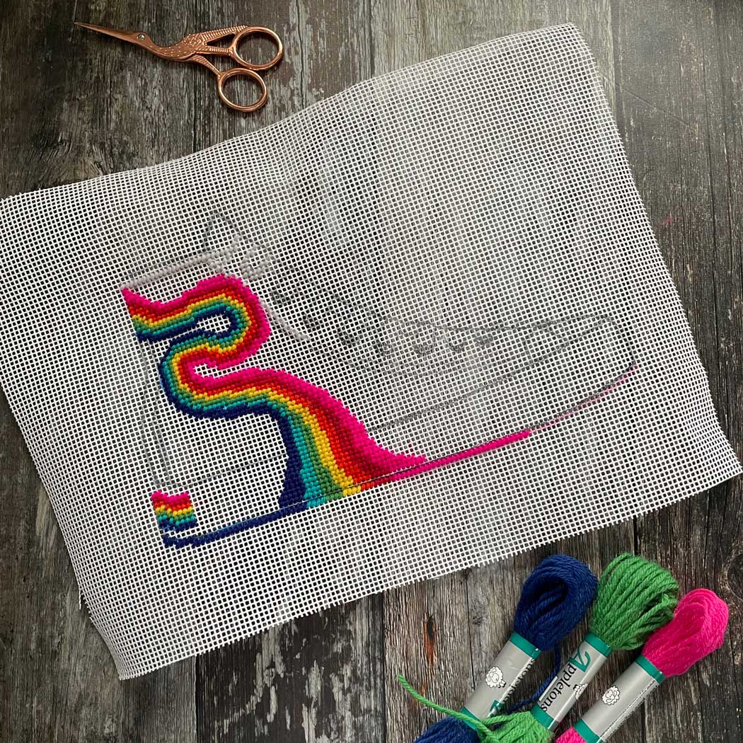 PDF Air Force One LV Limited Edition Off White - Sneaker Stitch X Stitch Digital Pattern